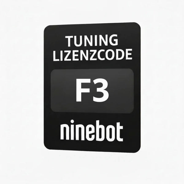 Ninebot F3 / F3E / F3D / F3 Pro Tuning Lizenzcode – Bis zu 32 km/h | Sofort per E-Mail