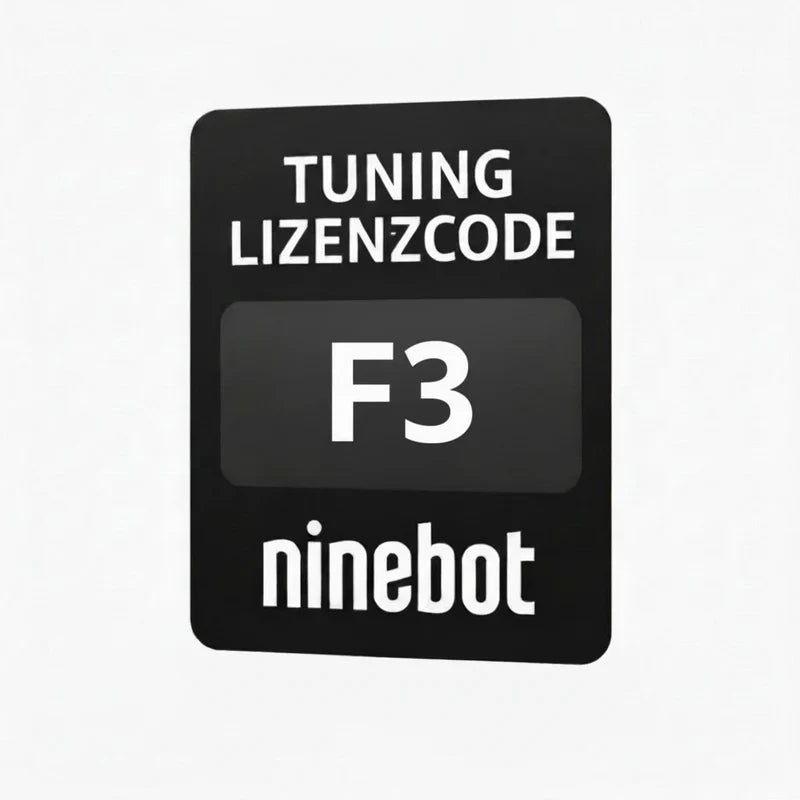 Ninebot F3 / F3E / F3D / F3 Pro Tuning Lizenzcode – Bis zu 32 km/h | Sofort per E-Mail