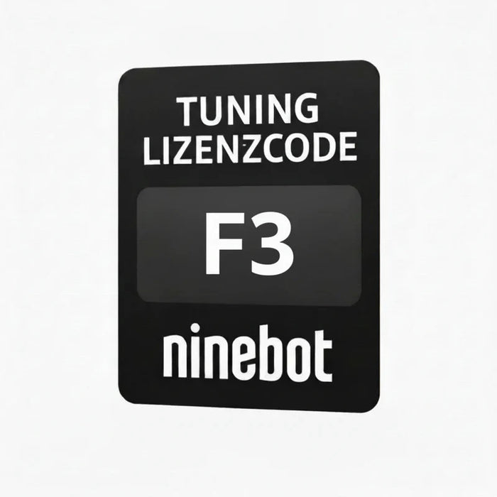 Ninebot F3 / F3E / F3D / F3 Pro Tuning Lizenzcode – Bis zu 32 km/h | Sofort per E-Mail