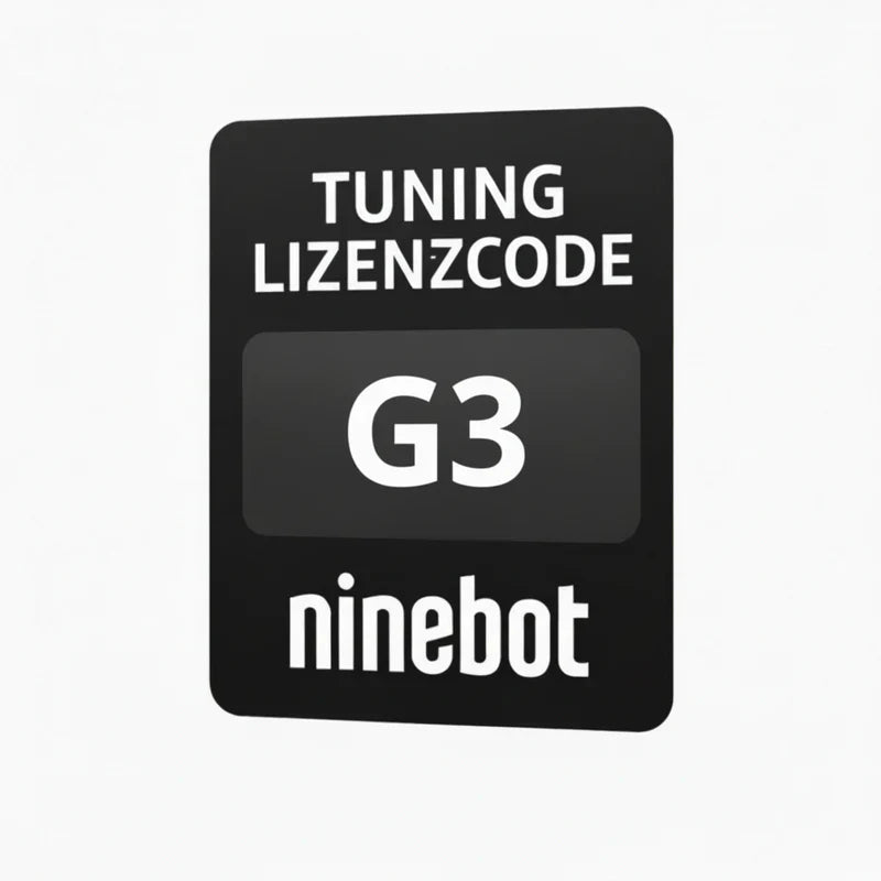 Ninebot G3 / G3E / G3D / G3 Max Tuning Lizenzcode – Bis zu 45 km/h | Sofort per E-Mail