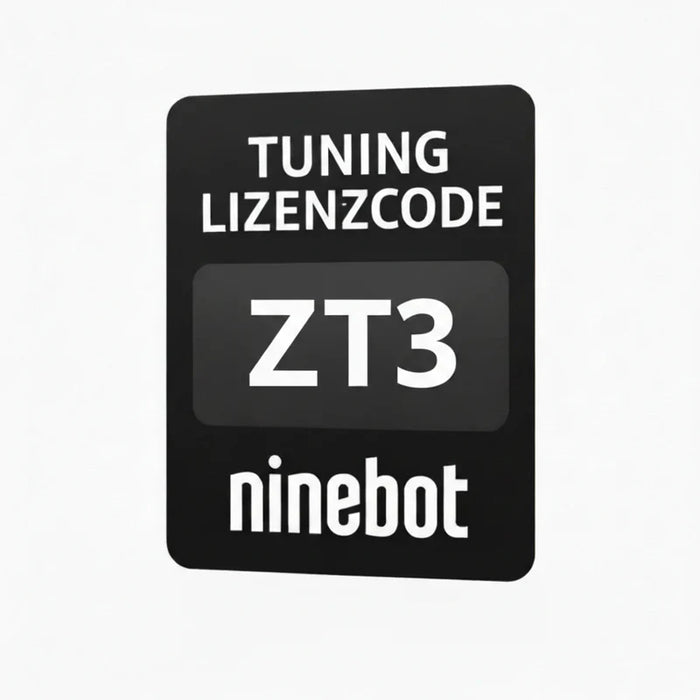 Ninebot ZT3 / ZT3E / ZT3D / ZT3 Pro Tuning Lizenzcode – Bis zu 40 km/h | Sofort per E-Mail